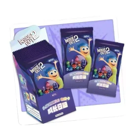  Disney Cardfun Inside Out 2 Vice Et Versa 2 Boite 10 Boosters 4 Cartes