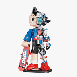 Maquette Astro Boy Pantasy The Skateboard Boy 32cm Set A Construire Astro Boy
