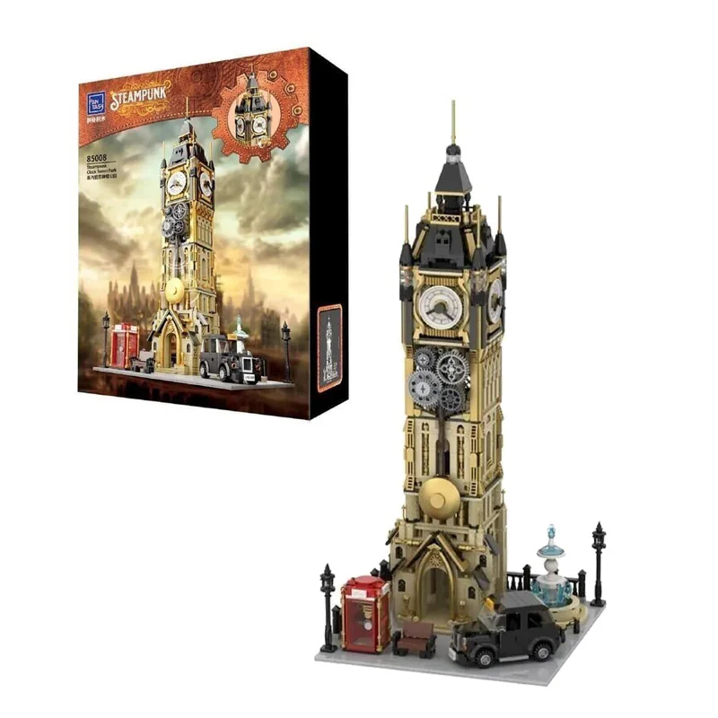  Joyside Series Pantasy Steampunk Clock Tower Park 57cm Set A Construire