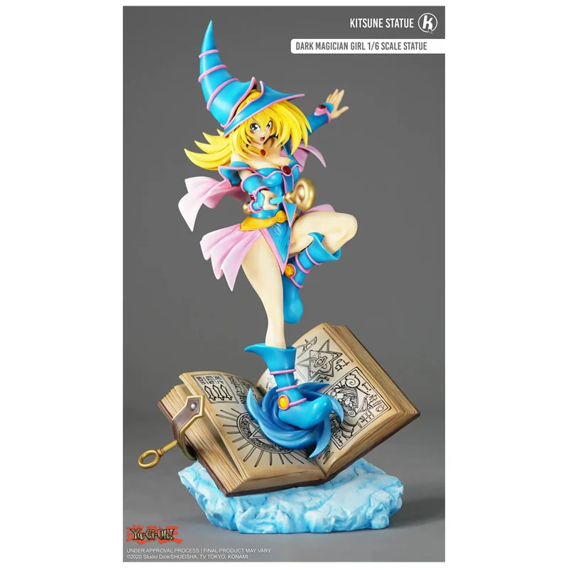 Statuette Yu Gi Oh Statue 1/6 Dark Magician Girl Magicienne Des Tenebres 42cm