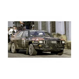 Miniature AUDI QUATTRO A2 5 BOSCH/BOND RALLYE CIRCUIT DES ARDENNES 1986