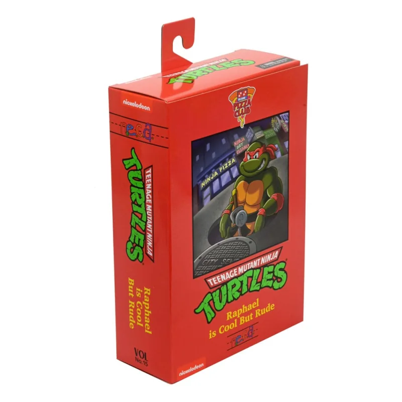 Tortues Ninja (Cartoon) figurine Ultimate Raphael VHS 18 cm