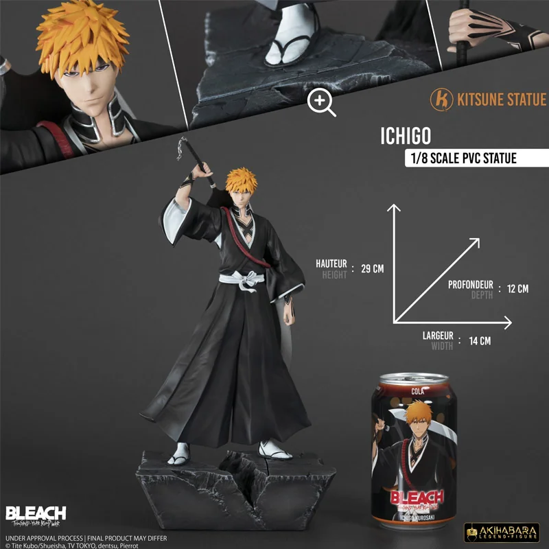 Figurine Bleach Statue 1/8 Ichigo 29cm