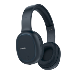  HAVIT - Casque Bluetooth avec Micro - 200 mAh - Bleu