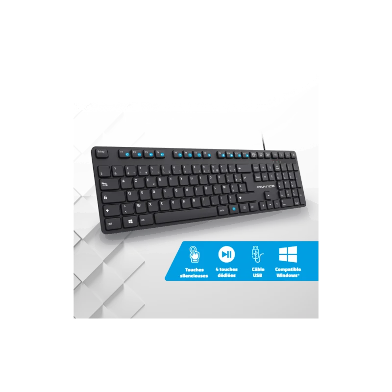 Clavier : Souris Gamer clavier filaire USB ultime WORKMATE