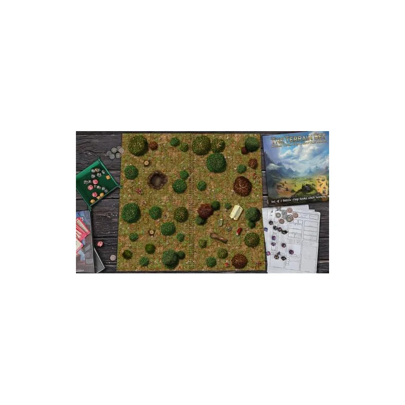 Jeu de plateau et accessoires The Terrain Set Build Your Own Battle Map Kit