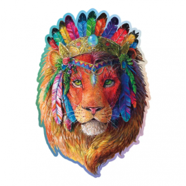  Puzzle en bois – Lion mystique – 250 pcs (40 pcs uniques)