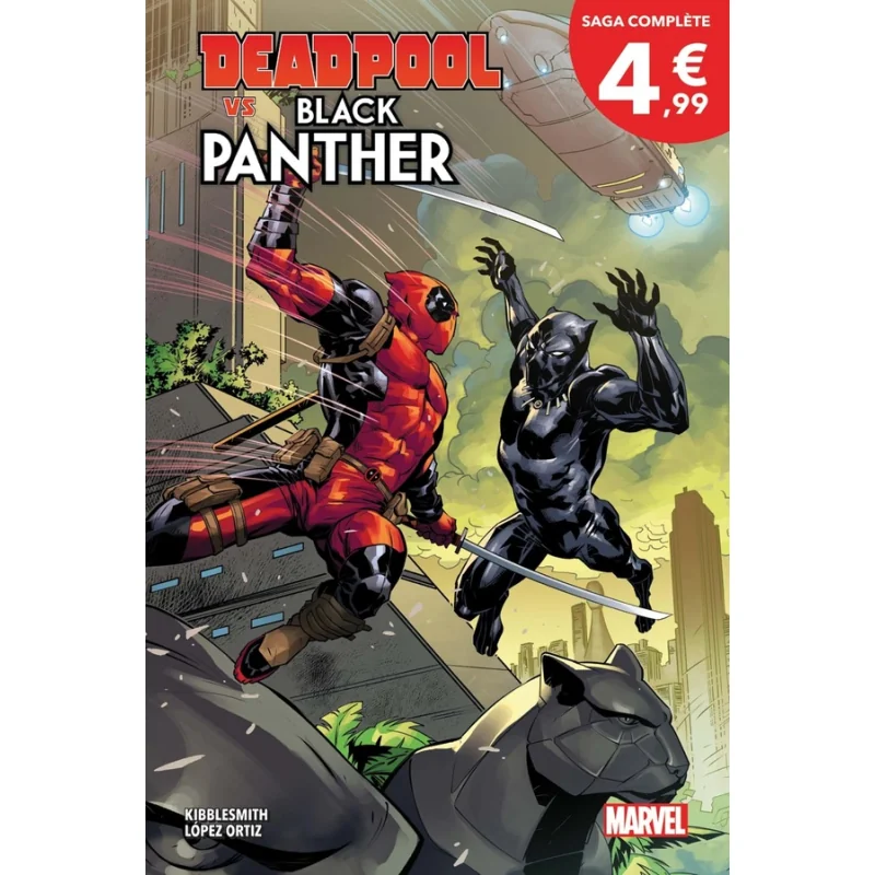  Deadpool Vs. Black Panther (petit prix)