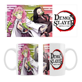  Demon Slayer mug céramique Mitsuri & Nezuko