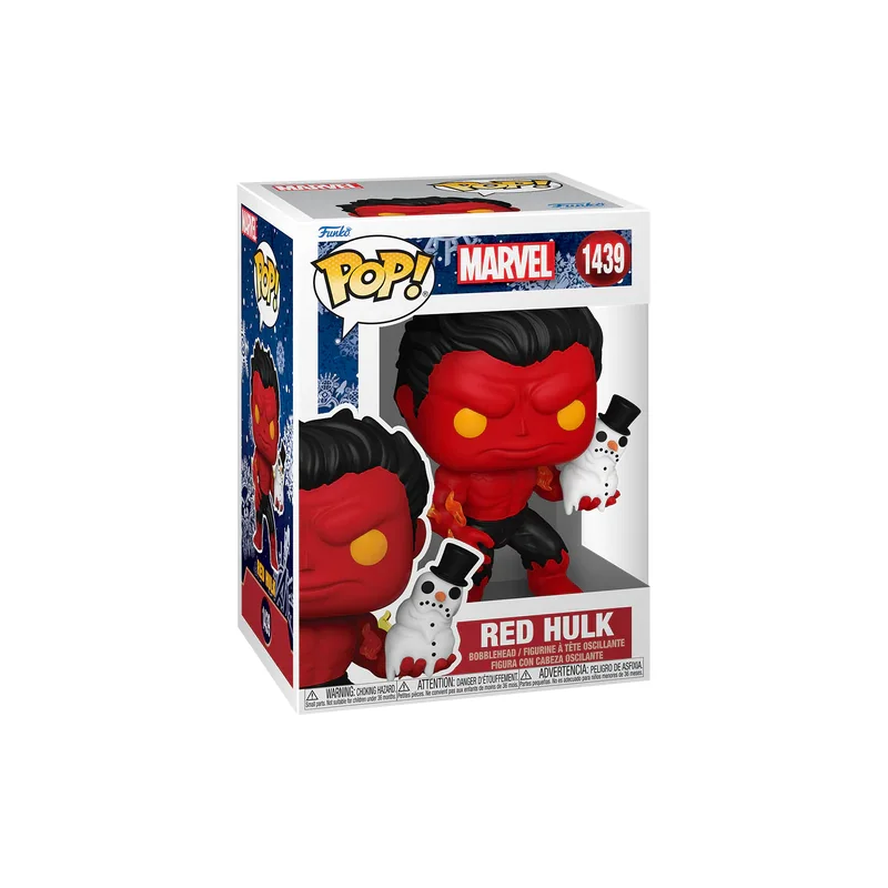 Figurines Pop HOLIDAY '24 - POP Marvel N° 1439 - Red Hulk