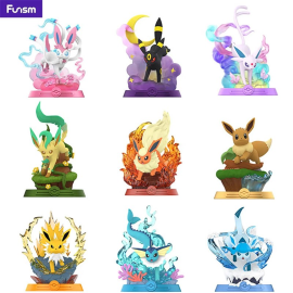 Figurine POKÉMON - FUNISM - EVOLI EVOLUTION COLLECTION 2 9pcs