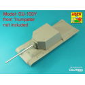 Aber Models 130mm Soviet B-13 barrel for SU-100Y SPG (Trumpeter)