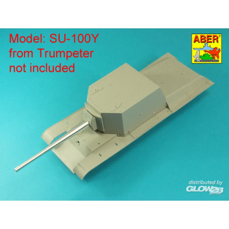 Aber Models 130mm Soviet B-13 barrel for SU-100Y SPG (Trumpeter)