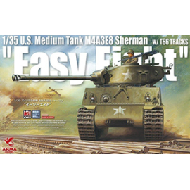 Maquette US Sherman M4A3E8Easy Eight Medium tank