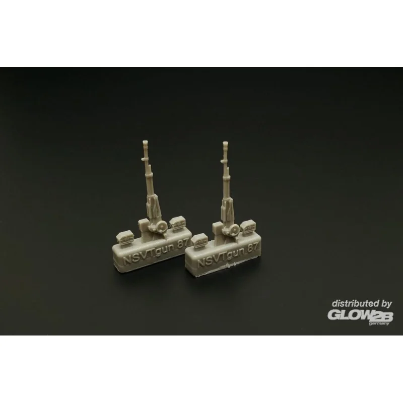 Maquette NSVT 12,7mm tank heavy machine gun (2pcs)