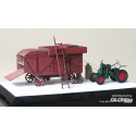 4197142336 Threshing-machine 1937 with Svoboda tractor