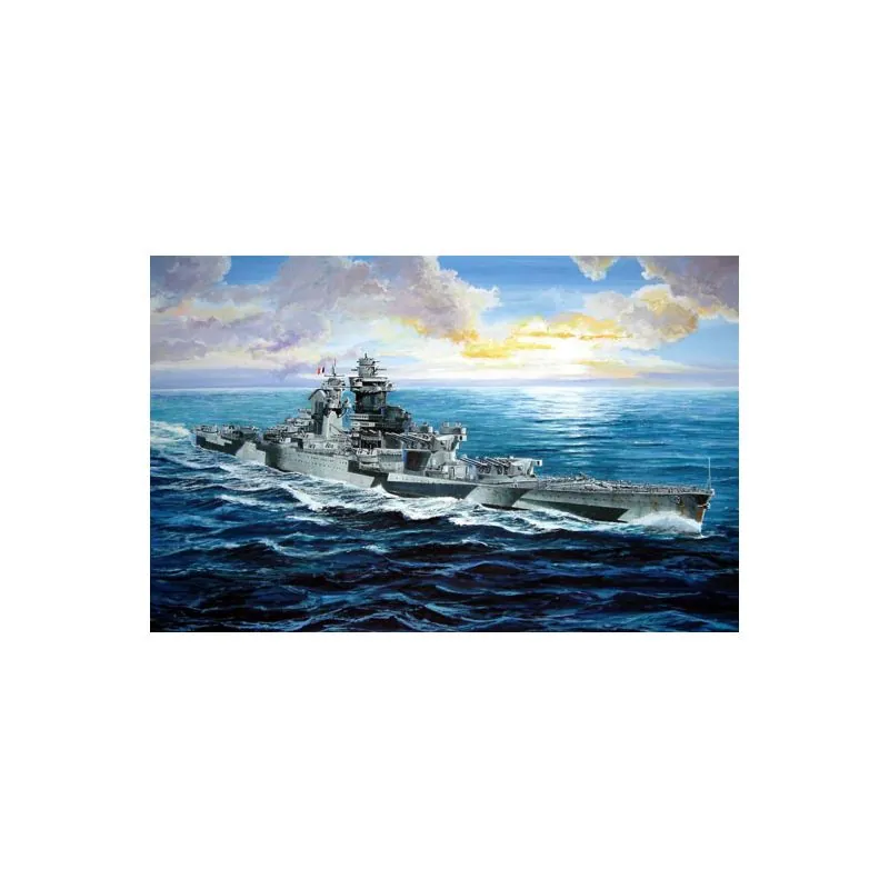 Richelieu 1943 1946 Battleship française (conçu pour être utilisé avec les kits Trumpeter)