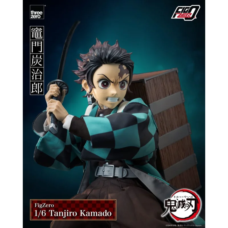 ThreeZero Demon Slayer: Kimetsu no Yaiba figurine FigZero 1/6 Tanjiro Kamado 27 cm