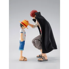  One Piece pack 2 figurines S.H.Figuarts Shanks & Monkey D. Luffy Childhood Ver.