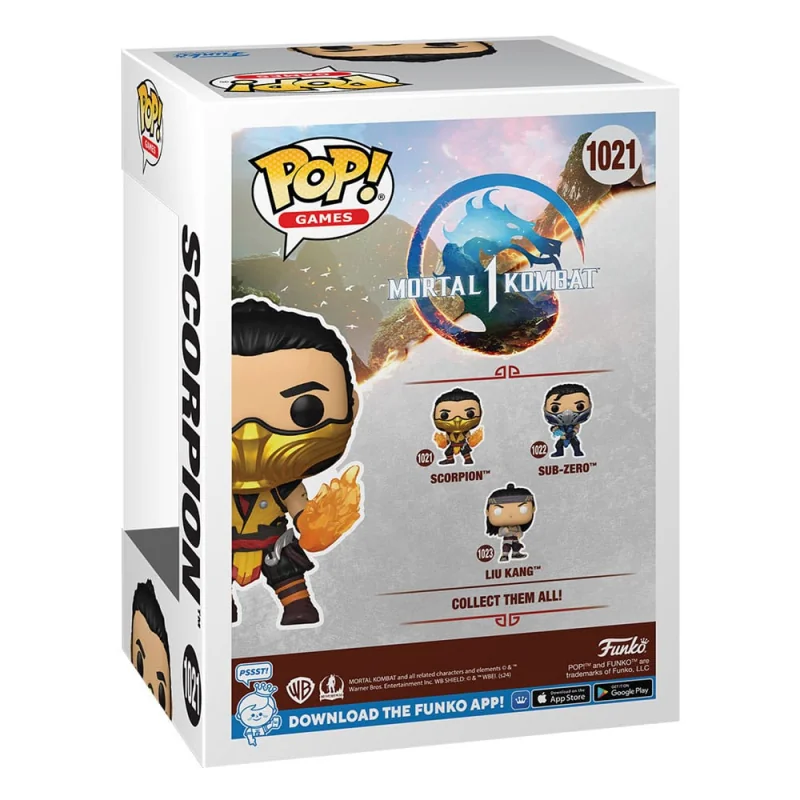 Funko Mortal Kombat POP! Games Vinyl figurine Scorpion 9 cm