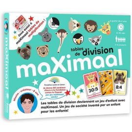 Jeu de société MAXIMAAL : Tables De Division