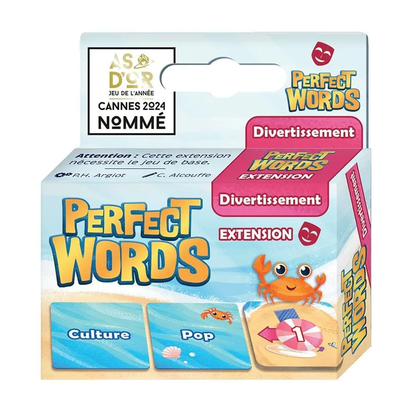 Jeu de société PERFECT WORDS - Ext. Divertissement