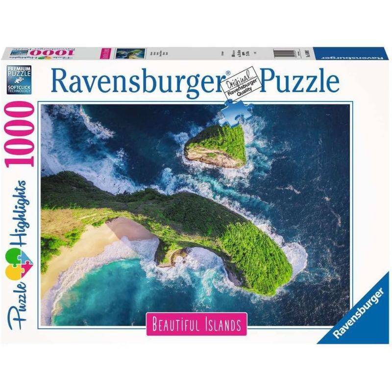  Puzzle 1000 p - Indonésie (Puzzle Highlights, Îles de rêve)