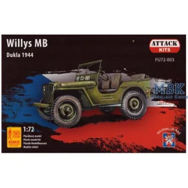 Maquette Willys Jeep MB Dukla 1944