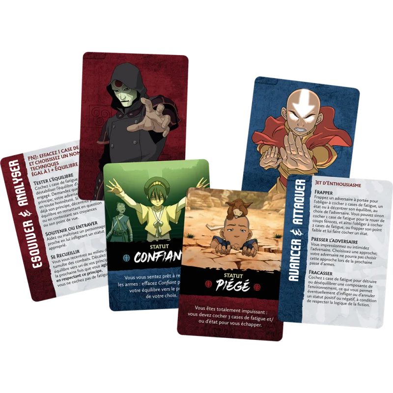 Jeu de rôle Avatar Légendes - Deck de cartes