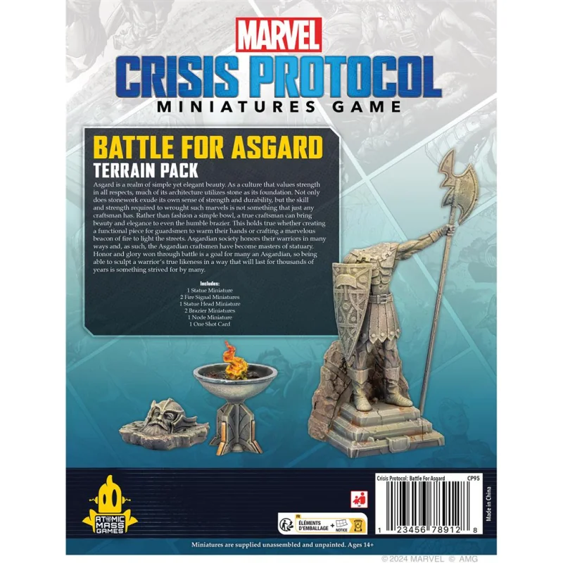 AS-AMGMCP95ML Marvel Crisis Protocol : Battle For Asgard Te.Pack