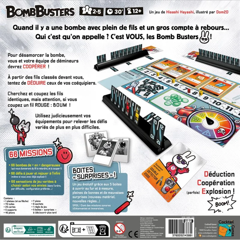 Jeu de société Bomb Busters