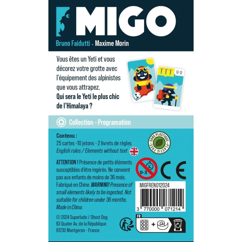 Jeu de société Feux Follets : MIGO