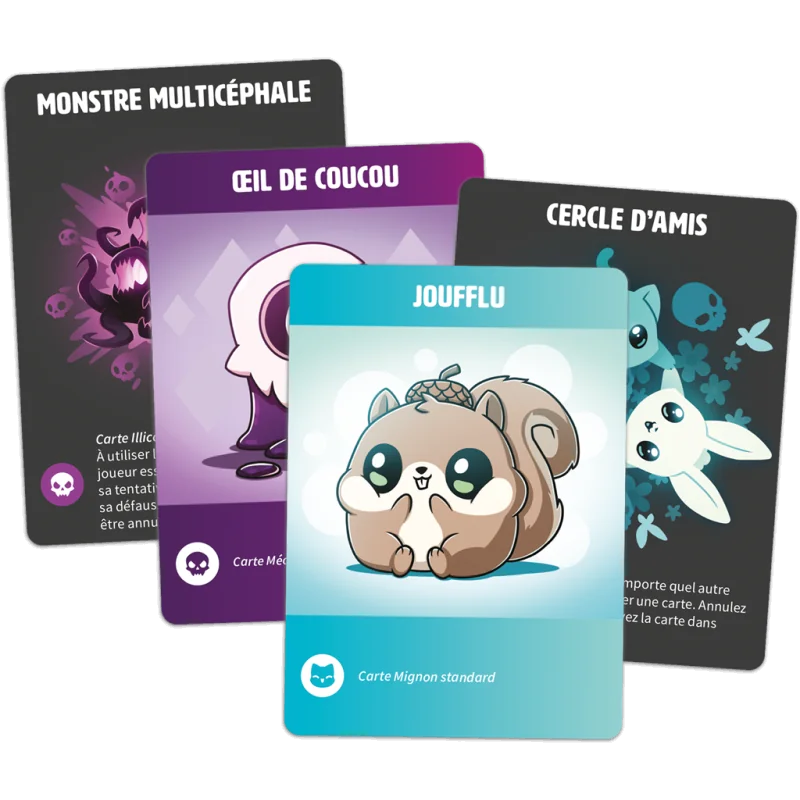 Jeu de société Tic Tac K.O. : Cute vs. Evil