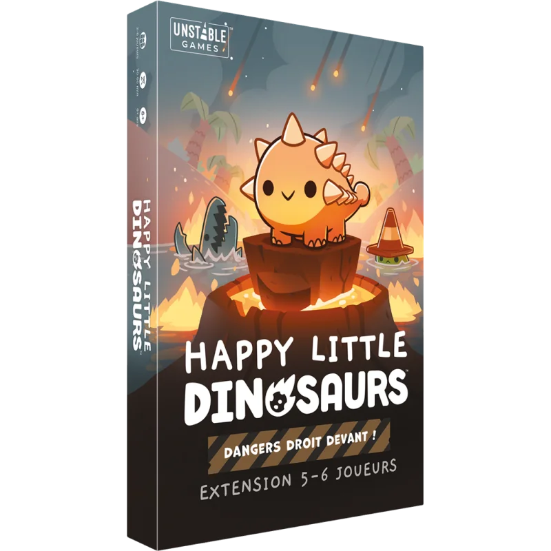 Jeu de société Happy Little Dinosaurs : Hazards Ahead