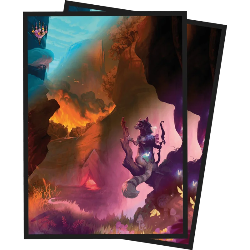  MTG : Bloomburrow 100ct Sleeves Red