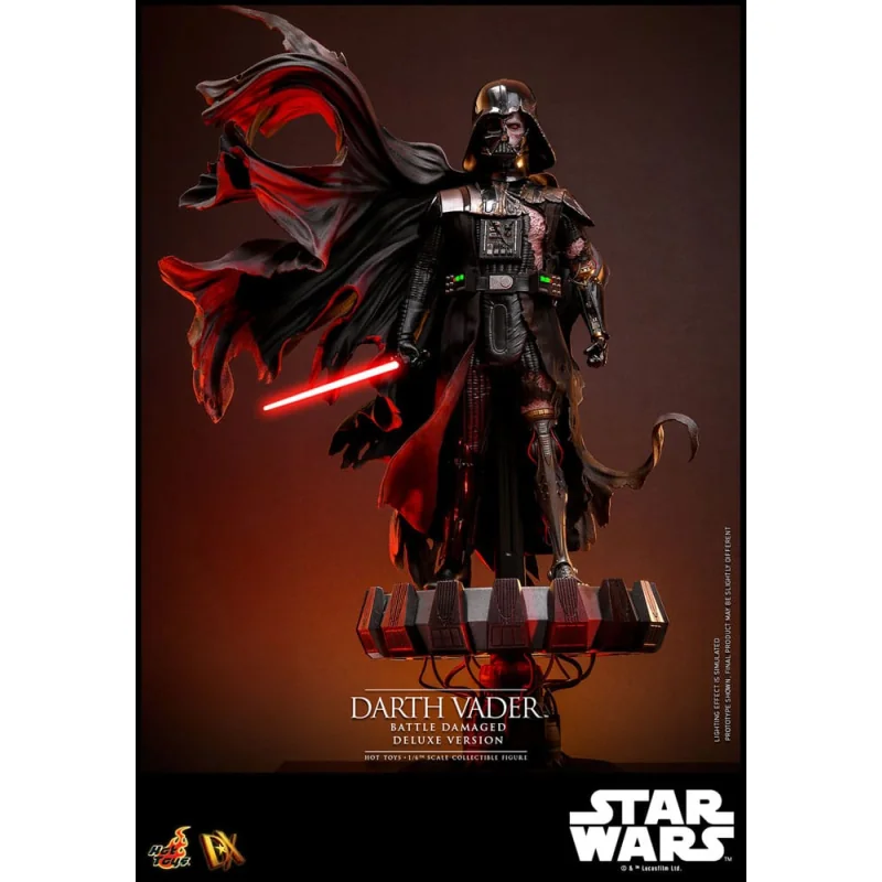 Star Wars - Figurine 1/6 Darth Vader (Battle Damaged) Deluxe Version 35 cm