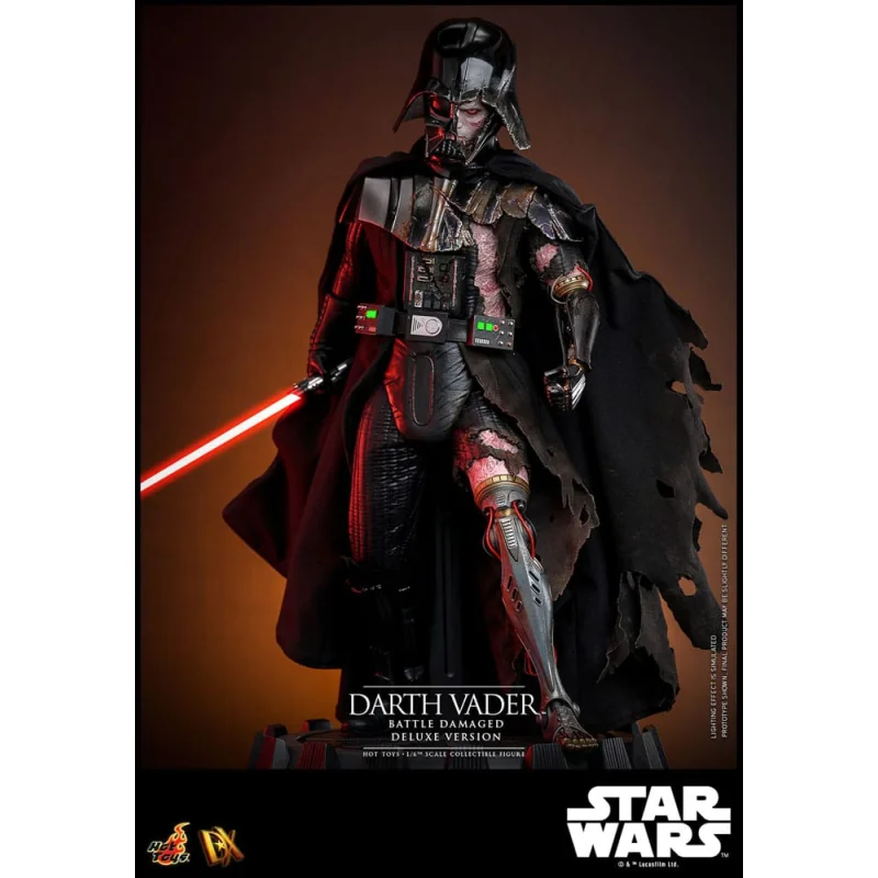 Star Wars - Figurine 1/6 Darth Vader (Battle Damaged) Deluxe Version 35 cm