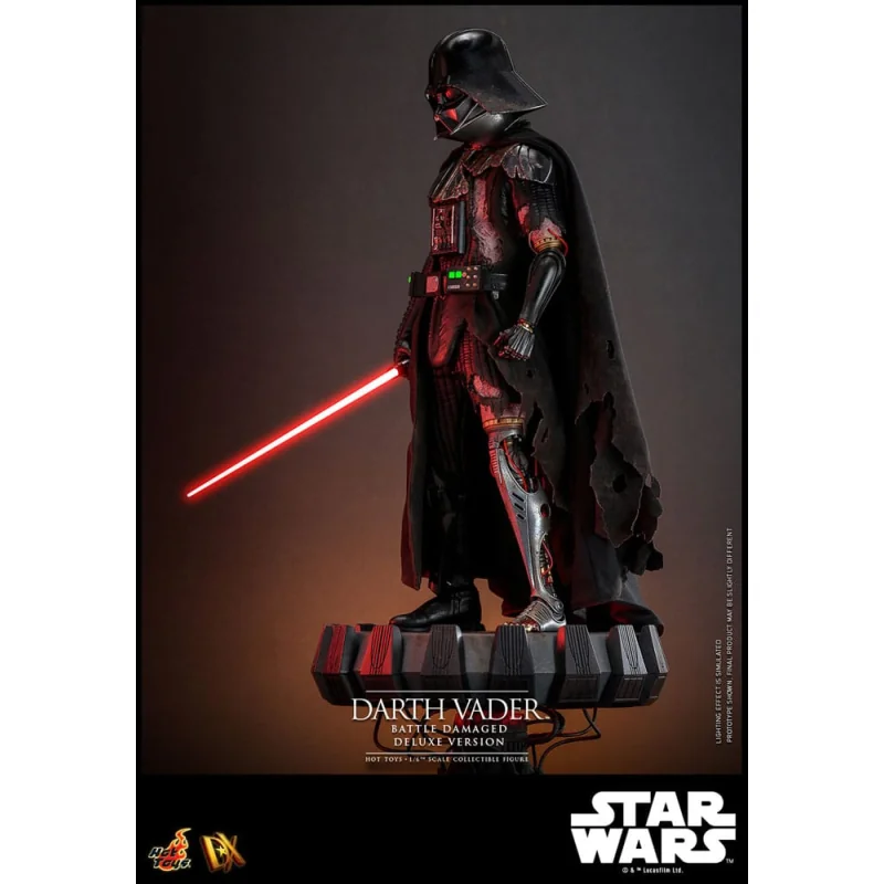 Star Wars - Figurine 1/6 Darth Vader (Battle Damaged) Deluxe Version 35 cm