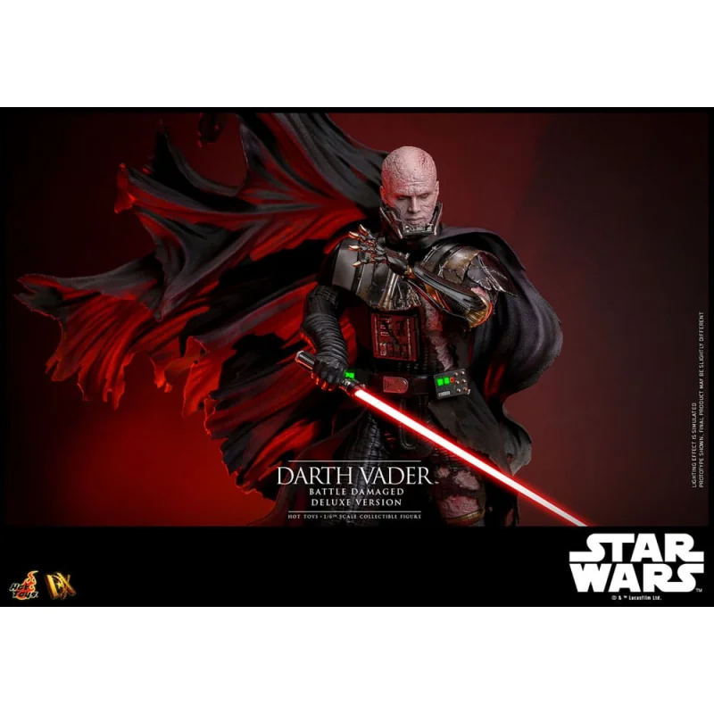 Star Wars - Figurine 1/6 Darth Vader (Battle Damaged) Deluxe Version 35 cm