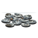  Warcrow - 30mm Northern Tribes Scenery Bases, Alpha Series