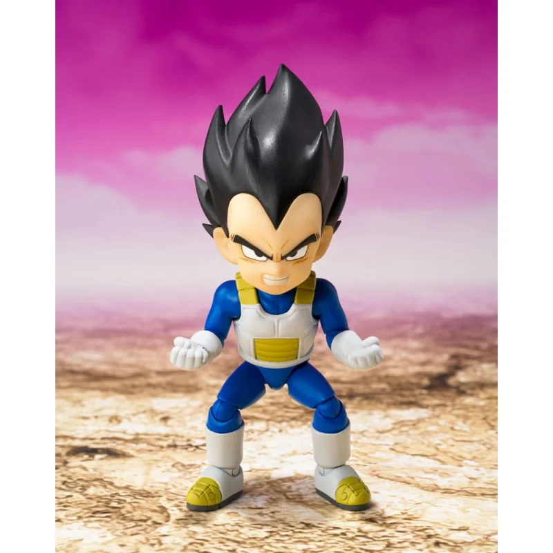 Figurine Dragon Ball Daima figurine S.H.Figuarts Vegeta Mini 7 cm