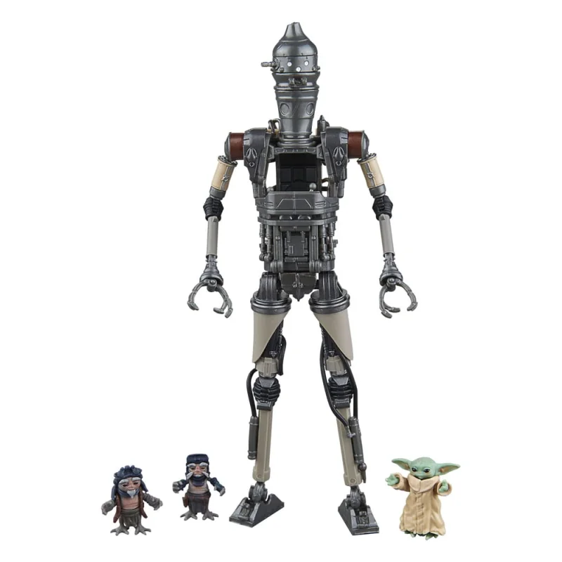 Star Wars: The Mandalorian Black Series pack 2 figurines IG-12 & Grogu 15 cm