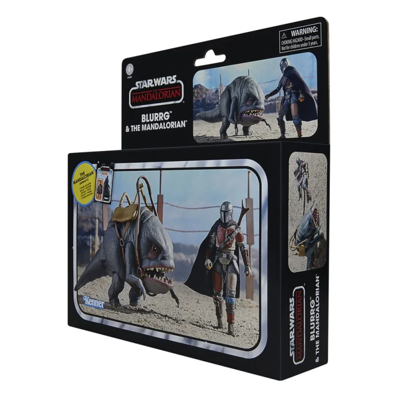 Hasbro Star Wars: Obi-Wan Kenobi Vintage Collection pack 2 figurines Blurrg & The Mandalorian 10 cm