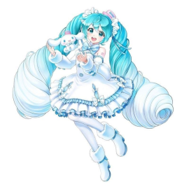  Hatsune Miku - Luminasta Figurine Miku X Cinnamoroll Version