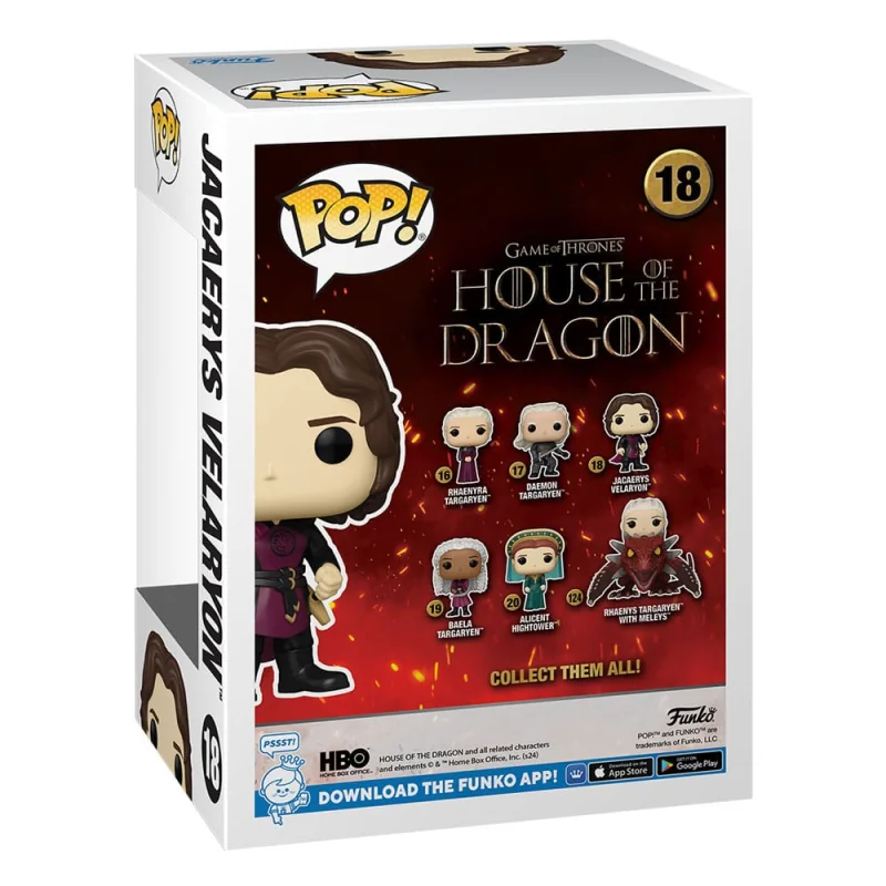 Funko House of the Dragon POP! TV Vinyl figurine Jarcarys Valaryon 9 cm