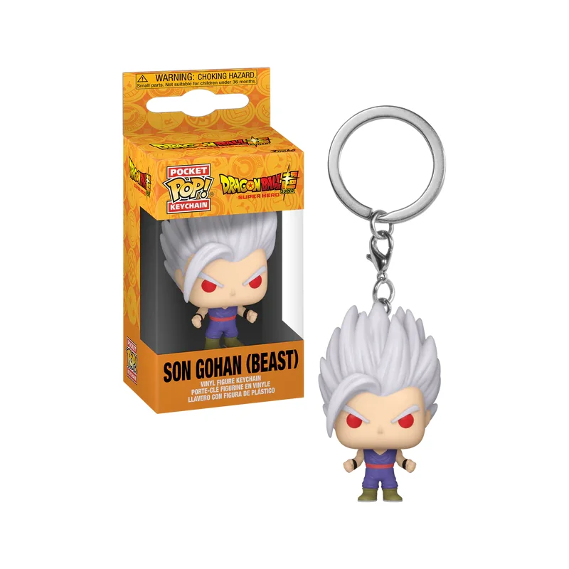 Porte-clé DBS SUPER HERO - Pocket Pop Keychains - Gohan Ultra Instinct