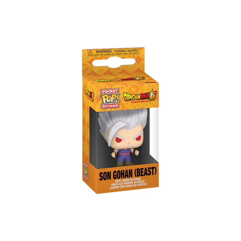 Porte-clé DBS SUPER HERO - Pocket Pop Keychains - Gohan Ultra Instinct