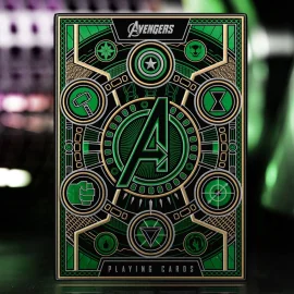  Avengers - The Infinity Saga jeu de cartes à jouer Green Version