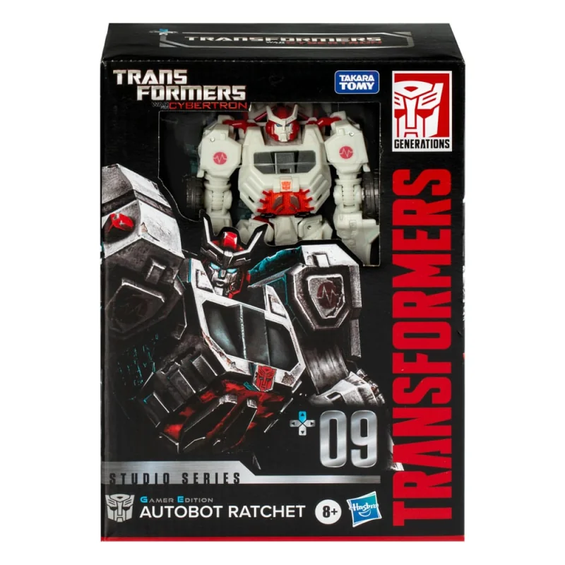 HASF8770 Transformers: War for Cybertron Studio Series Voyager Class figurine Gamer Edition Autobot Ratchet 16 cm