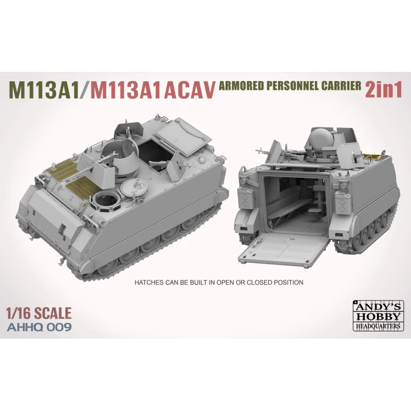 ANDYS HHQ M113A1 ACAV U.S. Armored Personnel Carrier (1:16)